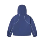 Trapstar Hyperdrive Blue Jacket - Back View