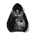 Trapstar X Ed Hardy Black Hoodie