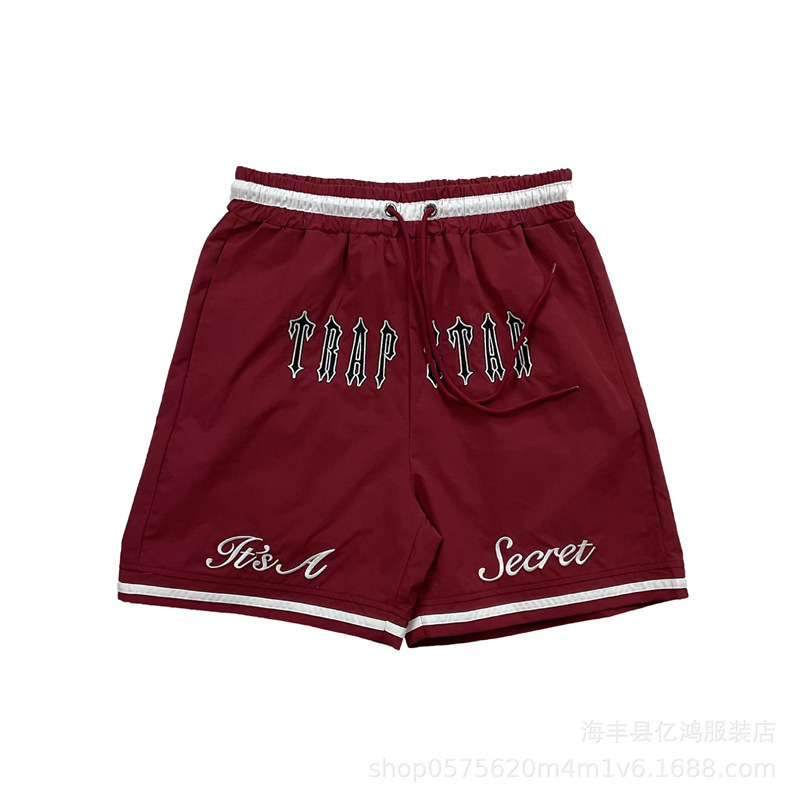 Trapstar It's A Secret Shorts Red Trapstar It's A Secret Shorts Red