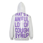 Trapstar x Cough Syrup Grey Hoodie - Image 2