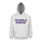 Trapstar x Cough Syrup Grey Hoodie