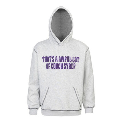 Trapstar x Cough Syrup Grey Hoodie