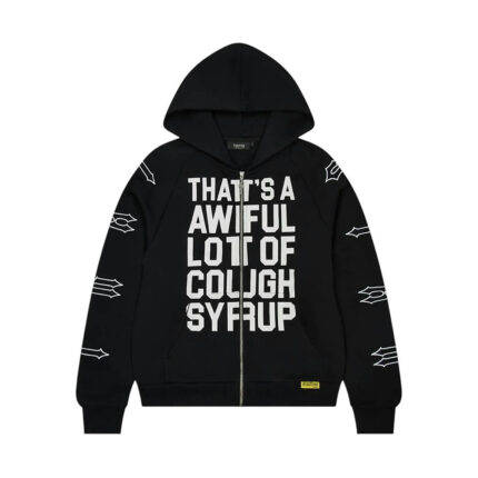 Trapstar x Cough Syrup Irongate Patchwork Hoodie