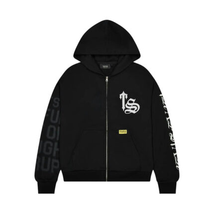 Trapstar x Cough Syrup Irongate Puff Hoodie