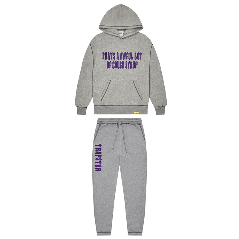 Trapstar x Cough Syrup Tracksuit Grey Trapstar x Cough Syrup Tracksuit Grey