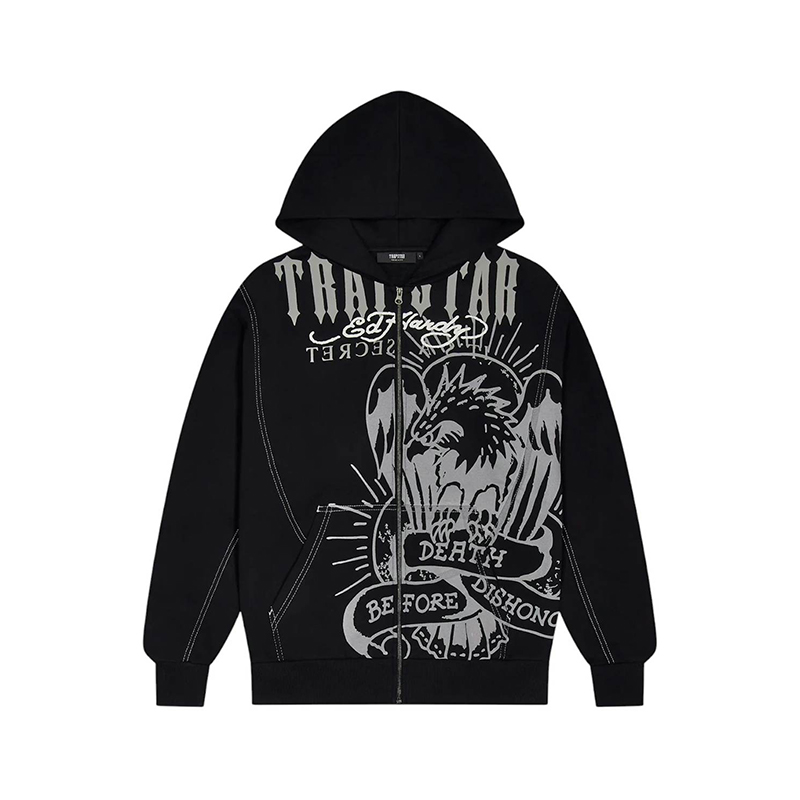 Trapstar x Ed Hardy Dbd Hoodie Trapstar x Ed Hardy Dbd Hoodie